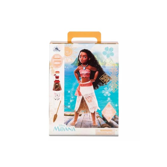 Disney Moana Story Doll Set 11" with Accessories and Coloring Activities - Picture 2 of 3